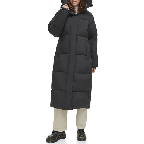 Levi's Women's Extra Long Parka Jacket, Black