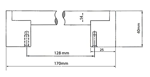 Richelieu Hardware BP71996195 Sanremo Collection 3 3/4-inch (96 mm) Center-to-Center Brushed Nickel Modern Cabinet and Drawer Pull Handle for Kitchen, Bathroom, and Furniture