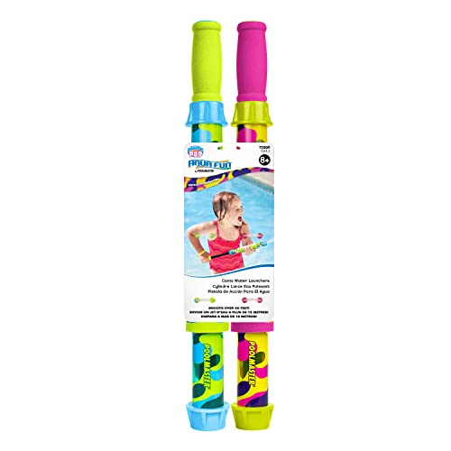 Poolmaster Pool Toy Power Water Launchers, Camo, 2 Pack