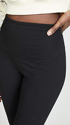 Yummie Women's Talia Capri Cotton Stretch Shapewear Legging Black, X-Small