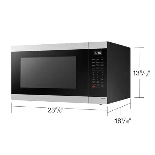 Samsung 1.9 cu. ft Sensor Cooking, Stainless Steel, MS19DG8500SRAA Countertop Microwave