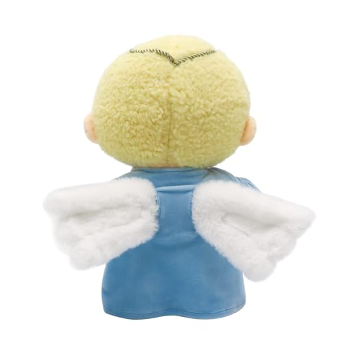 Yelakey Jesus Rides a Donkey Plush Doll Guardian Angel Stuffed Animal Christ Savior Christian Religious Classic Religious God plushie Toy Gifts for Kids for Christening Religious Easter