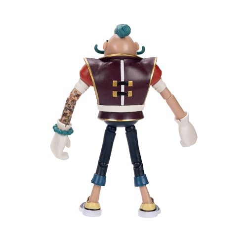 Sonic Prime 5-inch Dr. Deep - New Yoke City Action Figure 13 points of Articulations. Ages 3+ (Officially licensed by Sega and Netflix)