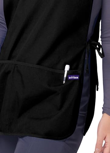 Sivvan Unisex Apron - Cobbler Apron 3-Pack - S87003 - White - R