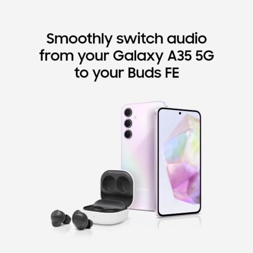 SAMSUNG Galaxy A35 5G Cell Phone (Awesome Navy) + Buds FE (Graphite) 128GB Unlocked Android Smartphone with AMOLED Display, Expandable Storage, True Wireless Bluetooth Earbuds, ANC, US Version