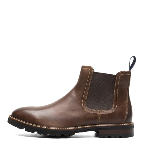 Florsheim Mens Renegade Plain Toe Gore Boot Cognac 10 M (D)