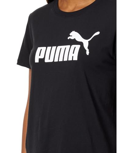 PUMA Women's Ess Logo Tee 1X Lavender Fog