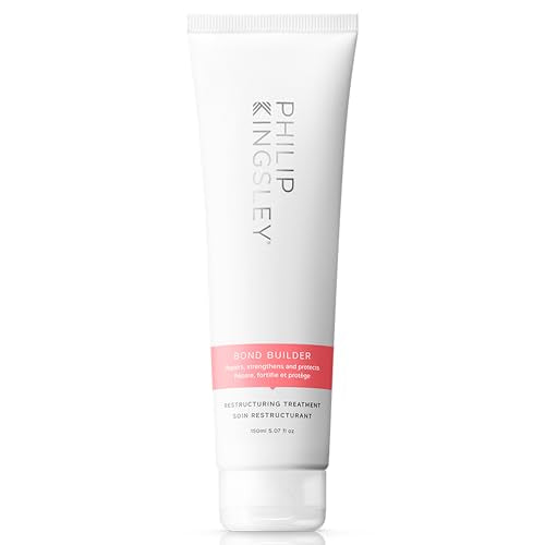 PHILIP KINGSLEY Bond Builder Restructuring Hair Repair Treatment Mask for Damaged Hair, Breakage, Split Ends, Bleached, Colored, Strengthens and Protects, 5.07 oz