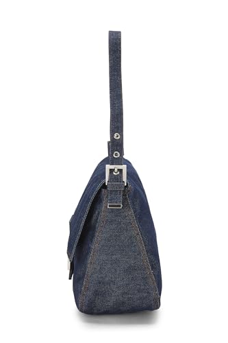 Fendi, Pre-Loved Blue Denim Mama, Blue