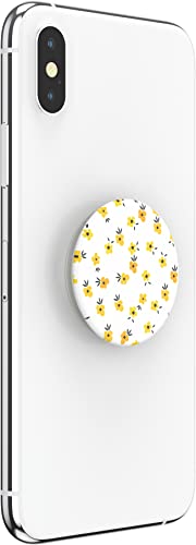 PopSockets Phone Grip with Expanding Kickstand, Floral PopGrip - Black Eyed Suzies