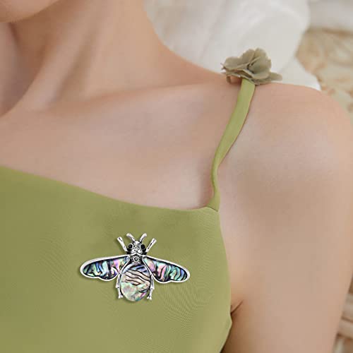 VIJASHOP Moth Necklace Turquoise Moth Pendant Energy Healing Gemstone Moth Jewelry Gifts for Women Turquoise Lovers