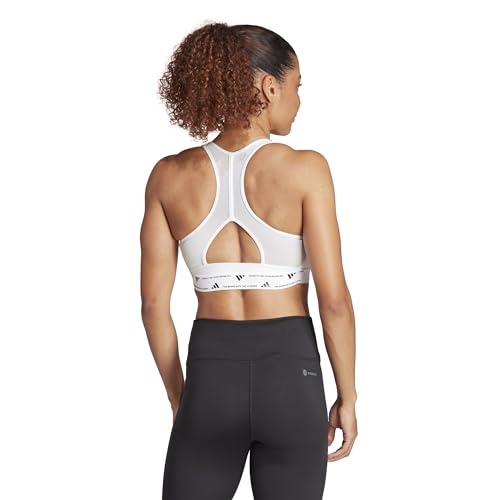 adidas Women's Powerreact Training Medium-Support Bra, Black