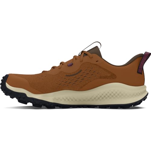 Under Armour Women's Charged Maven Trail, (103) Pewter/Anthracite/Nova Orange, 11, US