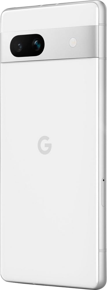 Google Pixel 7a - Unlocked Android Cell Phone with Wide Angle Lens and 24-Hour Battery - 128 GB - Snow (Renewed)