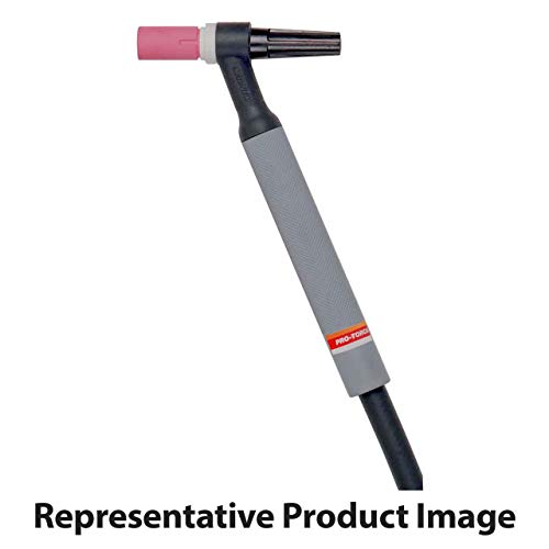 Lincoln Electric PTA-9 TIG Torch - for Air-Cooled TIG Welding - Rigid Torch Head - 12.5 FT, 1 Piece Cable - K1781-1