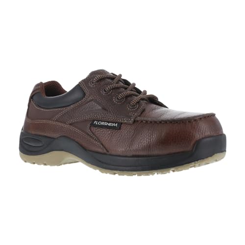 Florsheim Work Rambler Creek Men's Composite Toe Casual Work Brown - 9 X-Wide