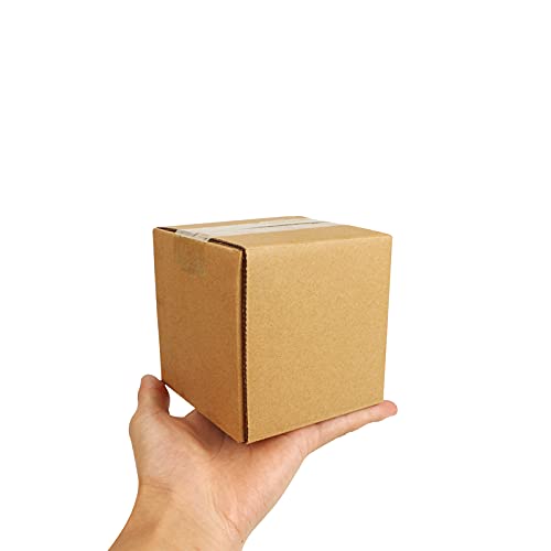 EdenseeLake 40 Pack 10x4x4 inches Shipping Boxes Corrugated Cardboard Boxes for Packing, Mailng, Moving, Brown