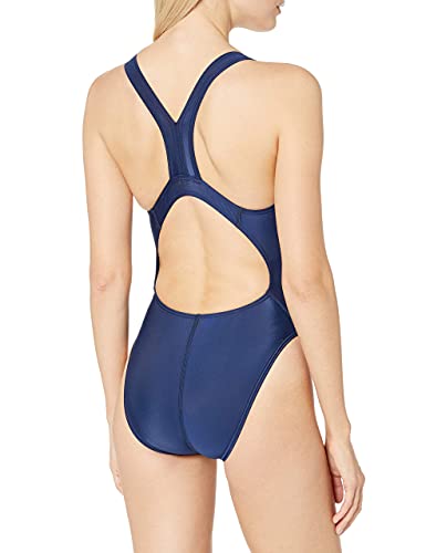 Speedo Women's Swimsuit One Piece Prolt Super Pro Solid Adult, Navy, 34