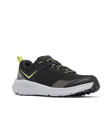 Columbia Men's Vertisol Trail, Black/Napa Green, 10