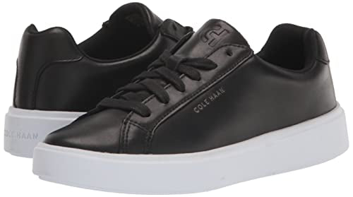 Cole Haan Women's Grand Crosscourt Daily Sneaker, Black/Black, 8