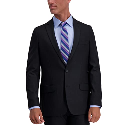 J.M. Haggar Men's Premium Performance Stretch Slim Fit Suit Separate Coat, Blue, 46 Regular