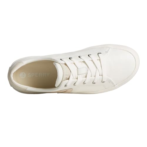 Sperry Ladies Footwear Women's Sandy LTT Sneaker, White, 8.5