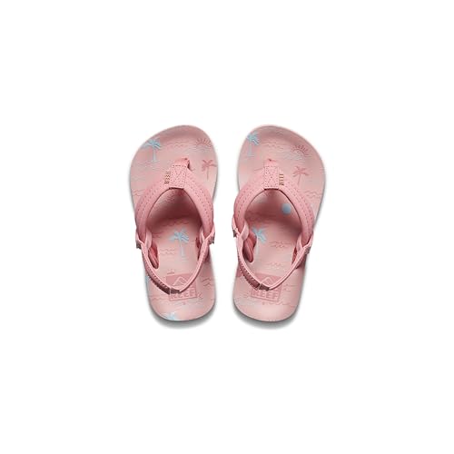 Reef Kids Boys Sandals, Little Ahi, Tropical Dream, 12