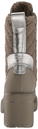 Franco Sarto Womens Dizzy Heeled Winter Boots Navy 11 M