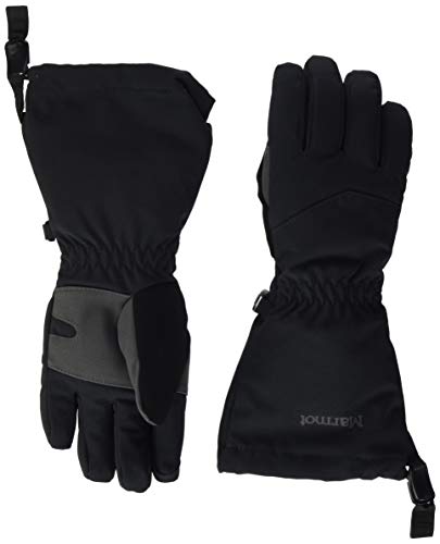 MARMOT Teen's Winter Glade Gloves, Black, X-Small