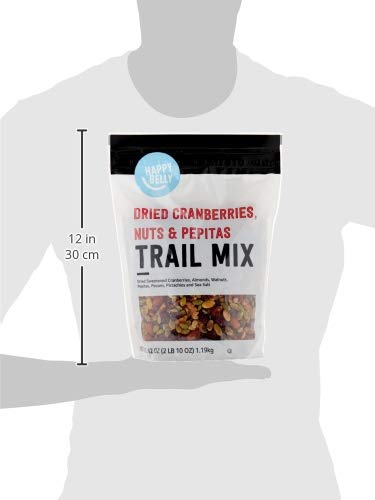 Amazon Brand - Happy Belly Cranberry & Nuts, Trail Mix, 1 pound (Pack of 1)