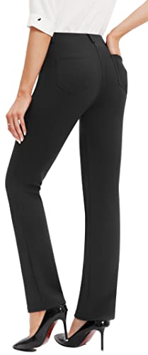 IUGA Women's Yoga Dress Pants 31''/29'' Straight Leg Slacks