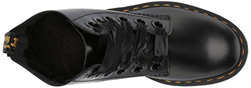 Dr. Martens Women's Molly Fashion Boot, Black Buttero, 5