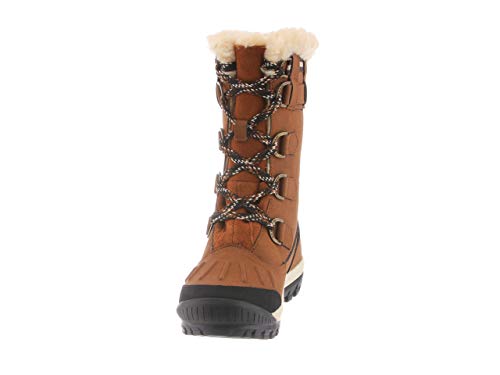 BEARPAW Women's Desdemona Hickory Size 5 | Women's Boot Classic Suede | Women's Slip On Boot | Comfortable Winter Boot