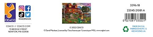 Ceaco - David MacLean - Cottage Retreat - 1000 Piece Jigsaw Puzzle