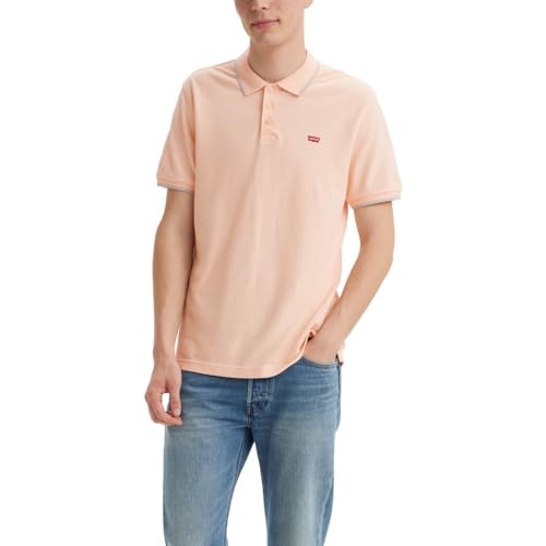 Levi's Men's Housemark Polo, Glowing Hot Fudge, Small