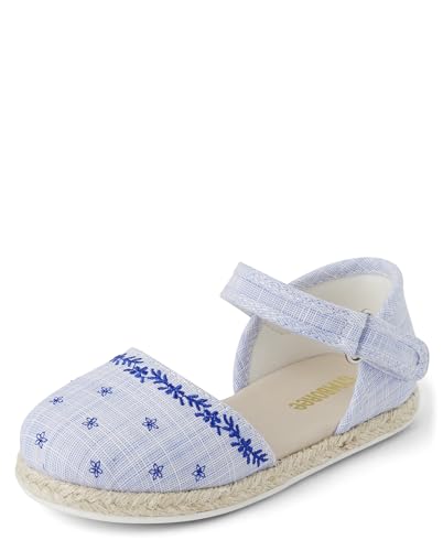 Gymboree,and Toddler Slip On Casual Shoe,Navy Espadrille,3 Years