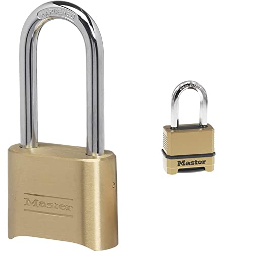 Master Lock Indoor & Outdoor Combination Locks with Weatherproof Padlocks