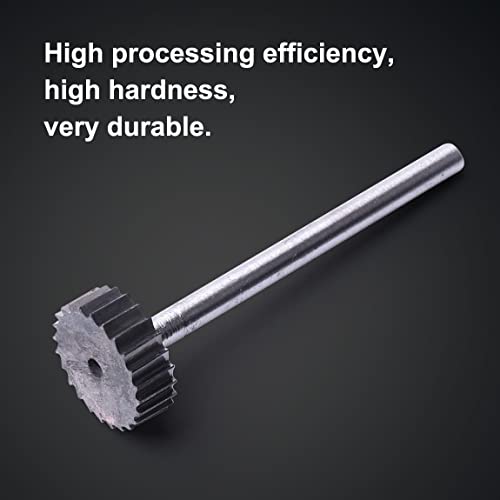 Tungsten Steel T Slot Router Bit Cutter Rotary File Cutter Tool 12mm*1/2/3/4mm for Metal Wood Plastic Carving Rotary Tools (1mm 2PCS)
