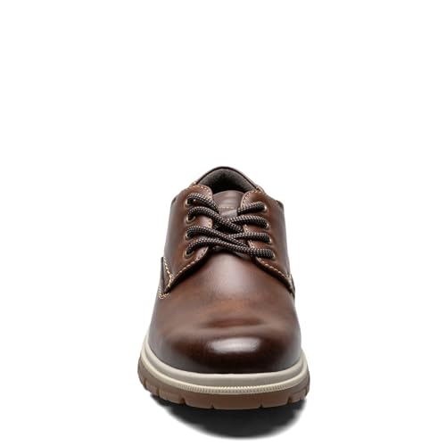 Florsheim Lookout Plain Toe Ox Jr Boys ToddlerYouth Oxford 3 M US Little Kid Chestnut