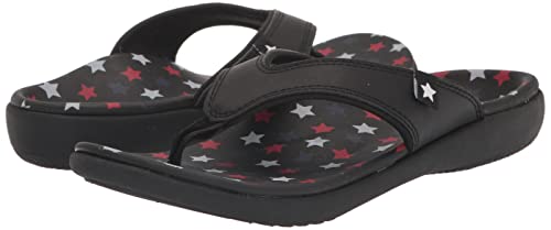 Spenco Women's Support Flip-Flop, Peacoat, 7.5