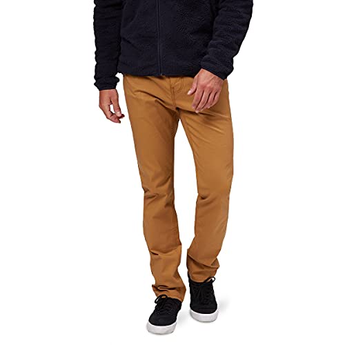 prAna Men's Ulterior Pant Slim, Embark Brown, 36W x 30L