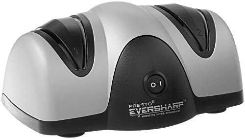 Presto EverSharp, 2-Stage System Electric Knife Sharpener, No Size, Black