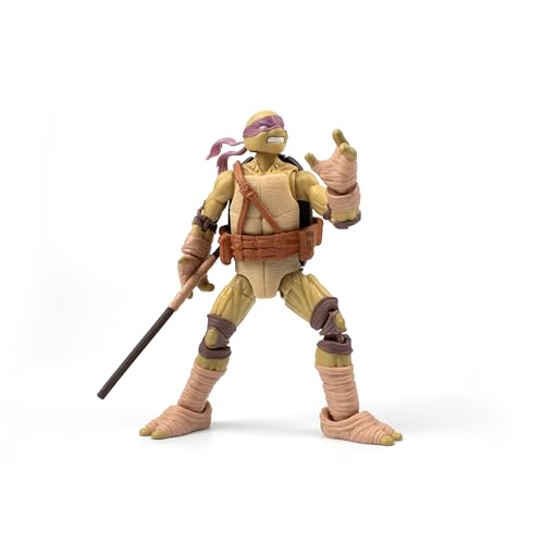 Teenage Mutant Ninja Turtles BST AXN v2 IDW Inspired Donatello 5-inch Action Figure & Limited Edition IDW Donatello Comic Book