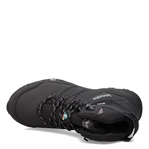 Timberland PRO Men's Switchback 6 Inch Composite Safety Toe Waterproof Industrial Hiker Work Boot, Brown Turkish Coffee/Red-2024 New, 11