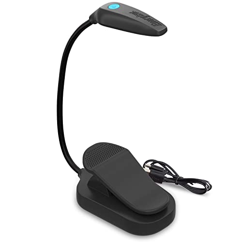 Energizer Rechargeable LED Book Light Flex, 3 Modes, Warm Light Clip On Reading Light with Flexible Neck for Reading in Bed, Book Reading Lamp (USB Included)