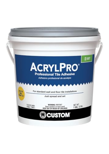 Custom Building Products 4000 Acrylic Ceramic Tile Mastic, 1-Gallon