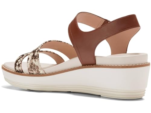 Cole Haan Women's Originalgrand Peyton Flatform Sandal, Denim Multi, 10