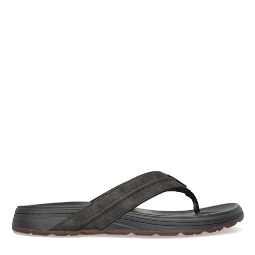 Skechers USA Men's Men's Patino-Marlee Flip-Flop, Choc, 7