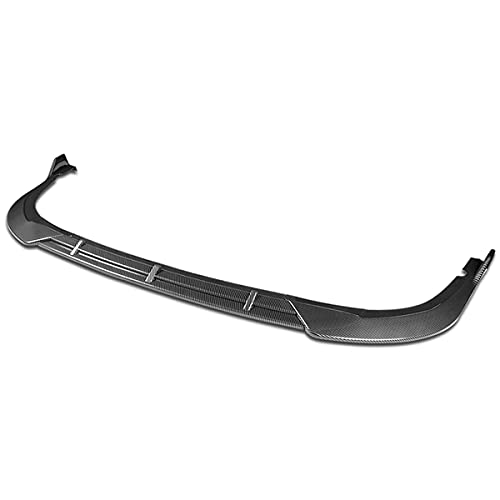 DNA MOTORING 2-PU-592-PCF STP-Style Front Bumper Lip Compatible With 2016-2018 Kia Optima SX/SXL/S,Carbon Fiber Look