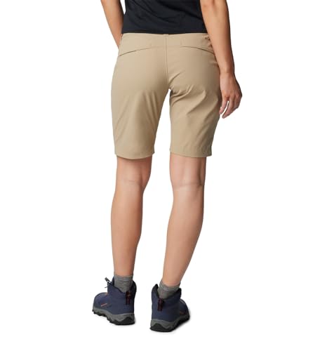 Columbia Women's Saturday Trail Long Short,British TAN,4